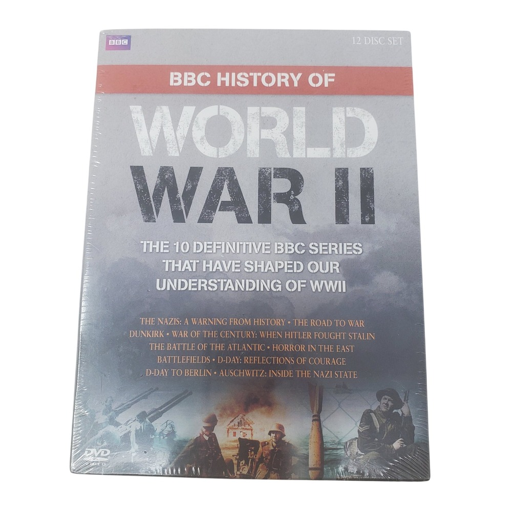 BBC History of World War II 12 DVD Disc Box Set NEW SEALED RARE